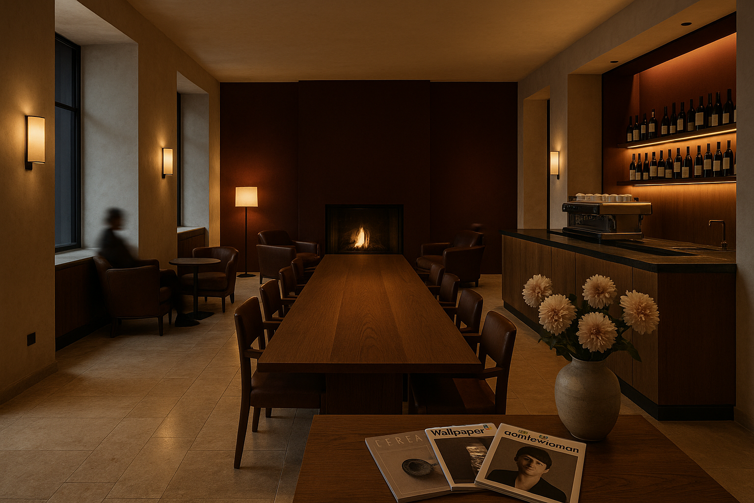 Members' Lounge + Café